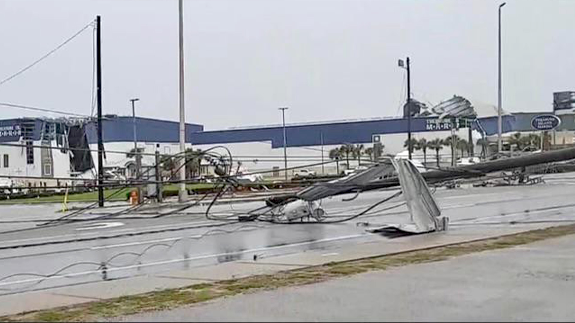 Storm Damage in Tampa Florida