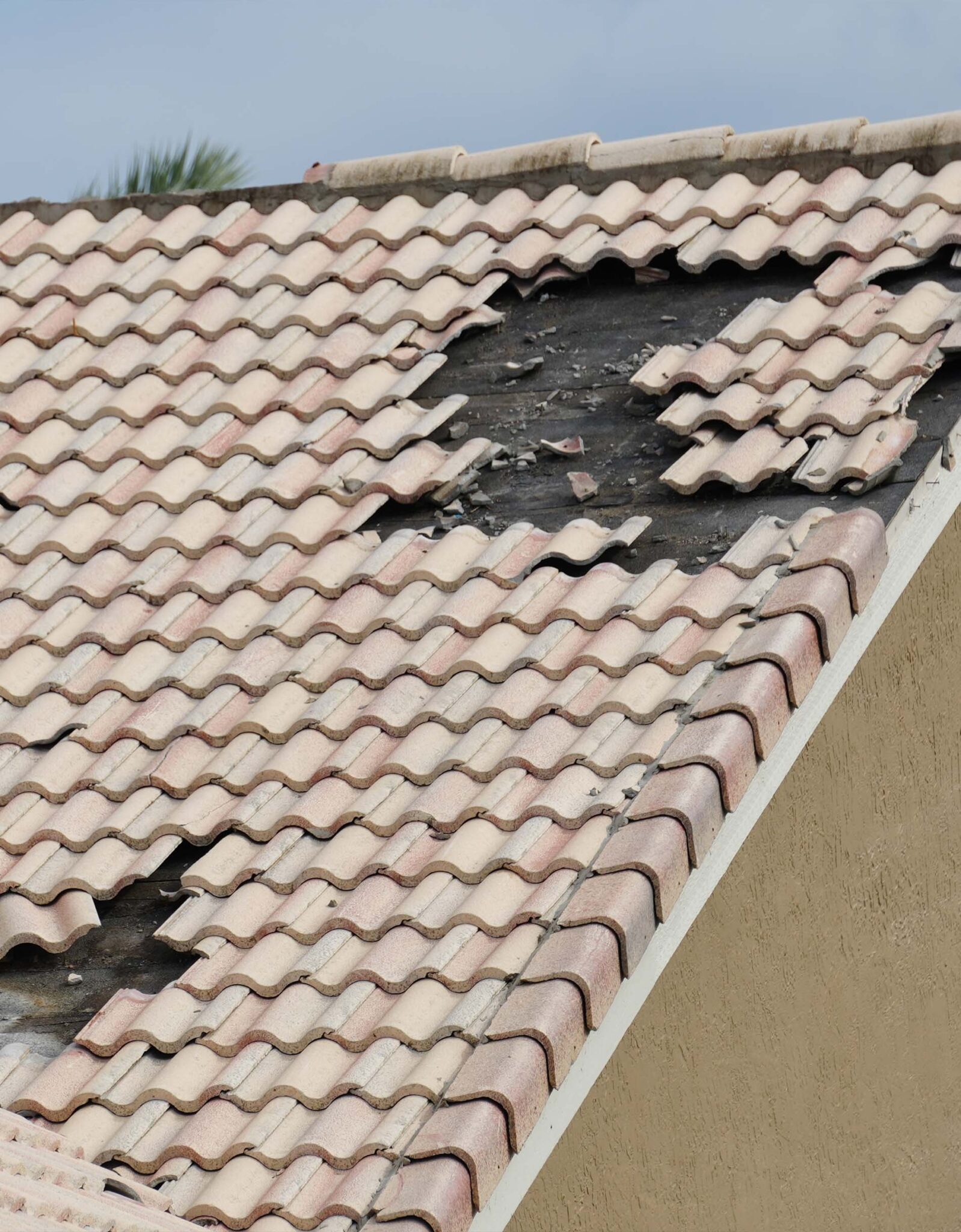 Hurricane Helene Tile Roof Damage