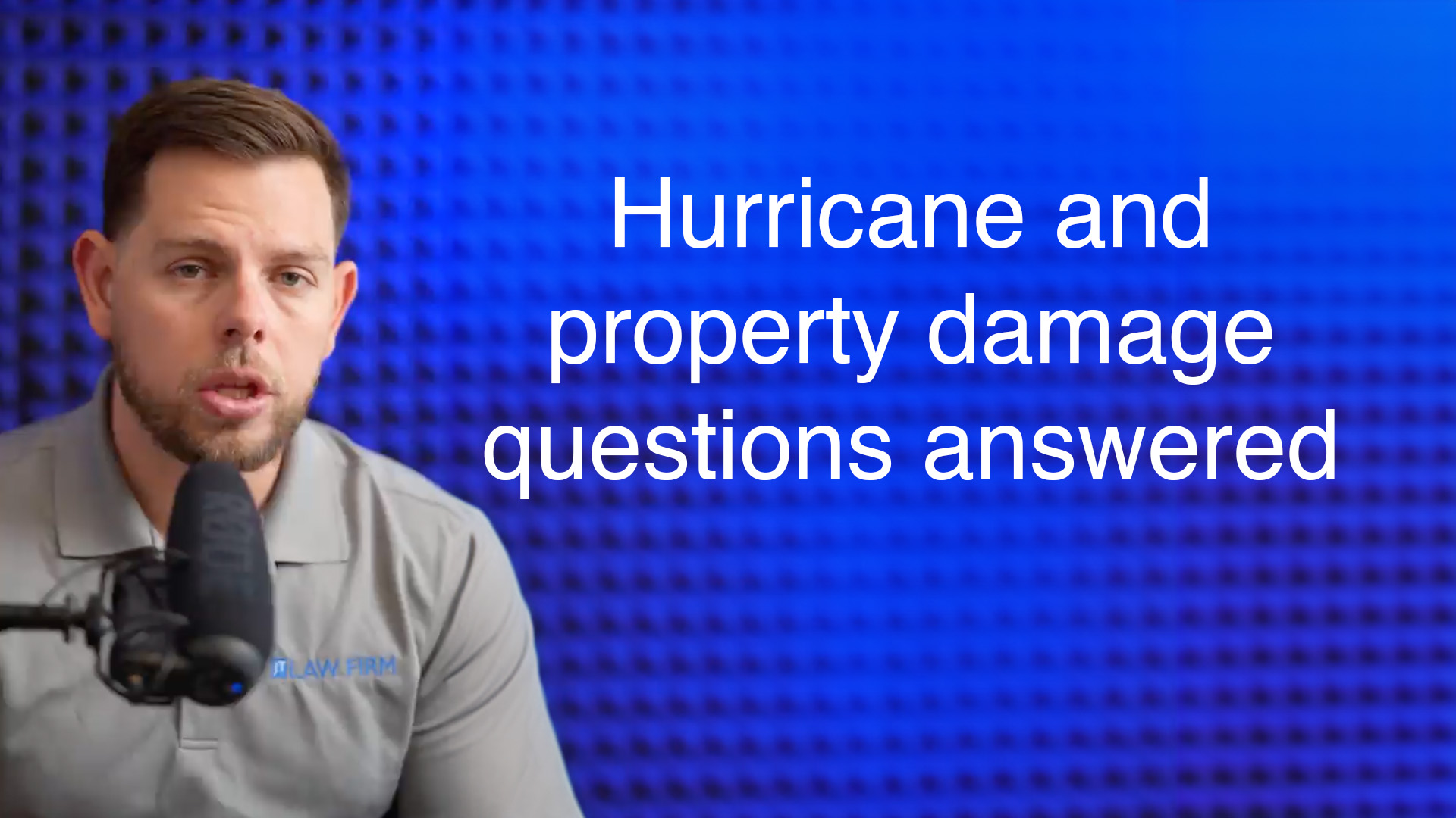 Hurricane and property damage questions answered