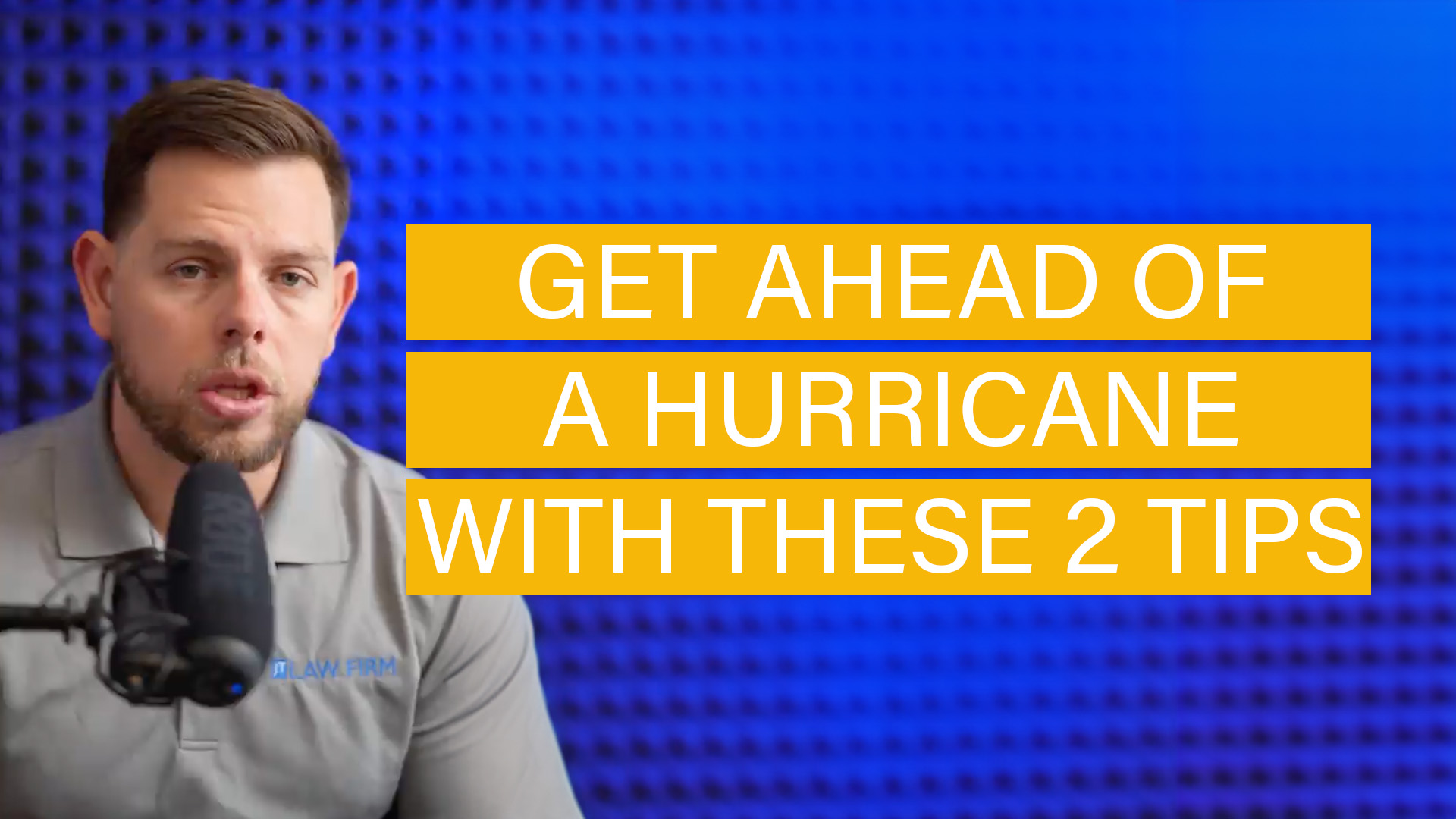 Get Ahead of a Hurricane with These 2 Tips