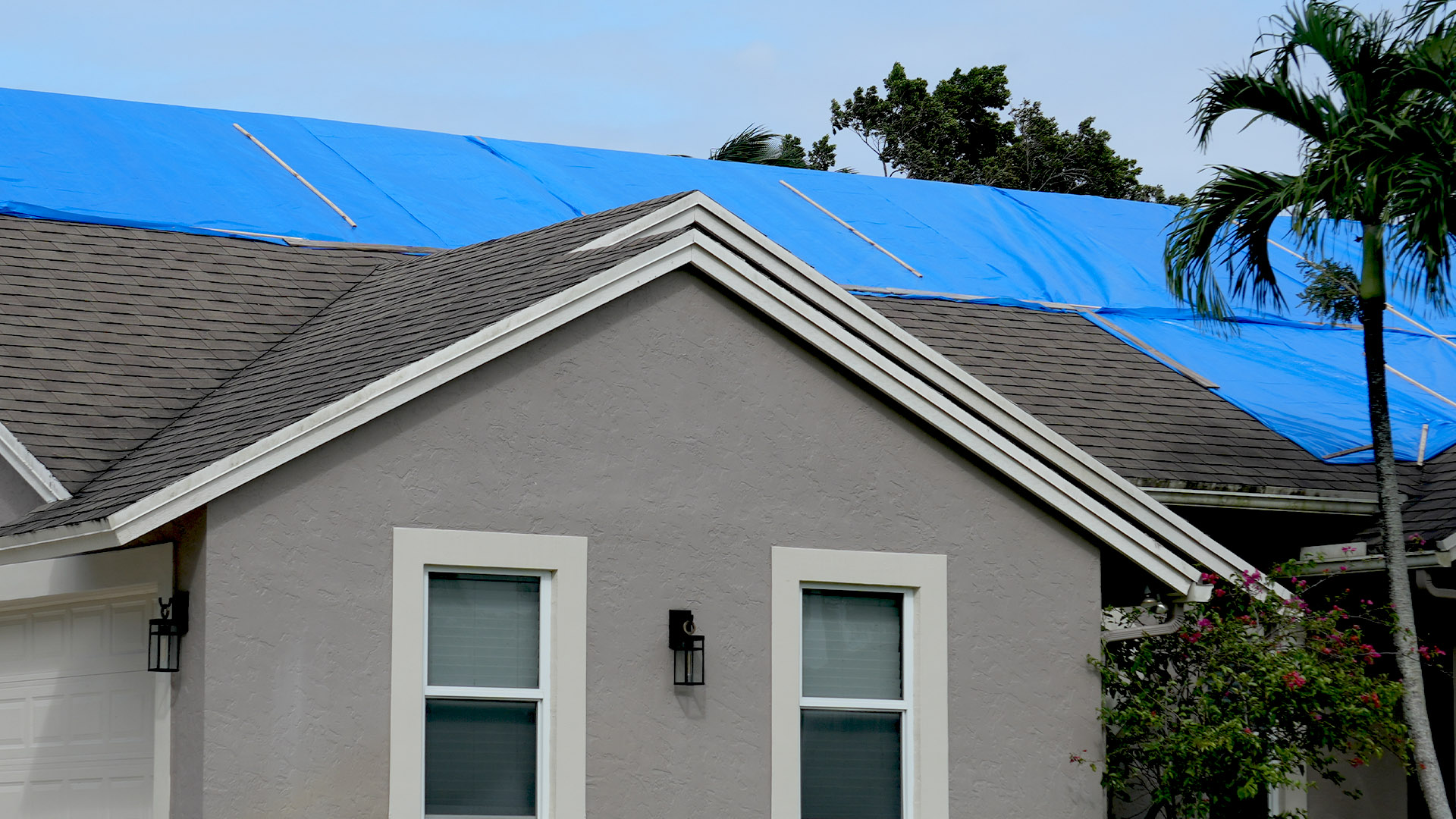 Shingle roof damage insurance claims